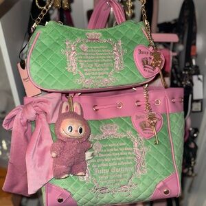 Juicy Couture Juicy Tale Tote With Matching Shoulder Bag